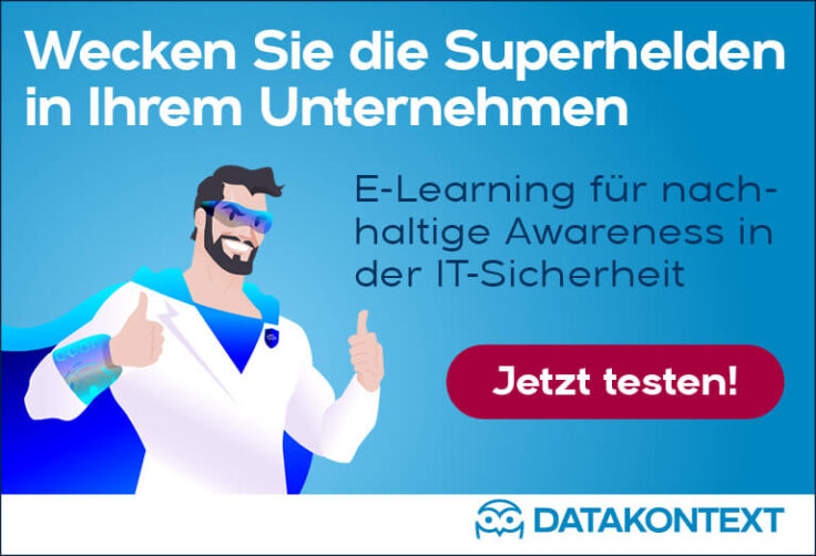 Werbebanner IT-Sicherheit E-Learning