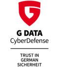 Logo G Data CyberDefense - Trust in German Sicherheit
