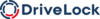 Das Logo zeigt „DriveLock“ in Marineblau, ergänzt durch ein dynamisches Kreisdesign auf der linken Seite mit auffälligen schwarzen, blauen und roten Segmenten.