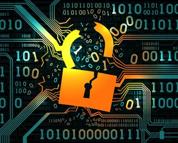 Gebrochenes Datenschutz-Symbol