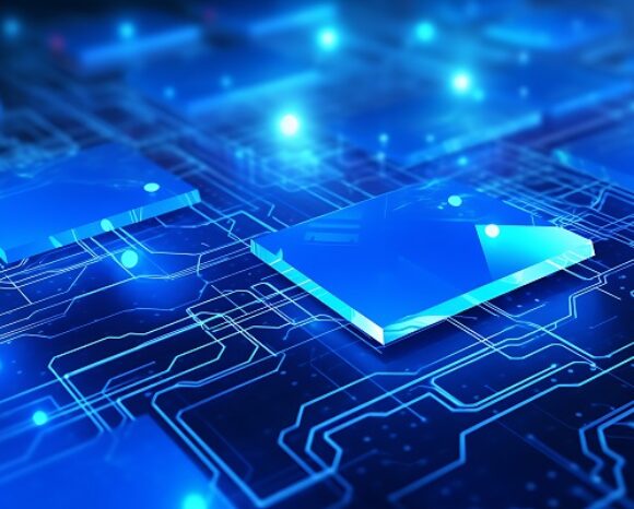 Abstrakter technologischer Hintergrund