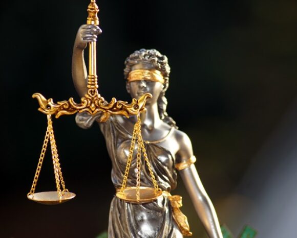 Statue der Justitia