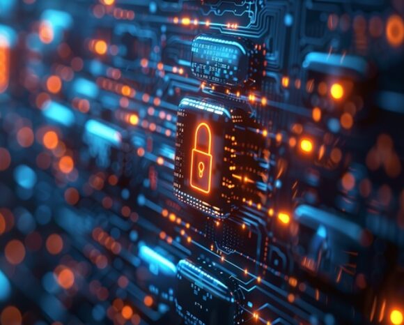 Cybersecurity-Symbol