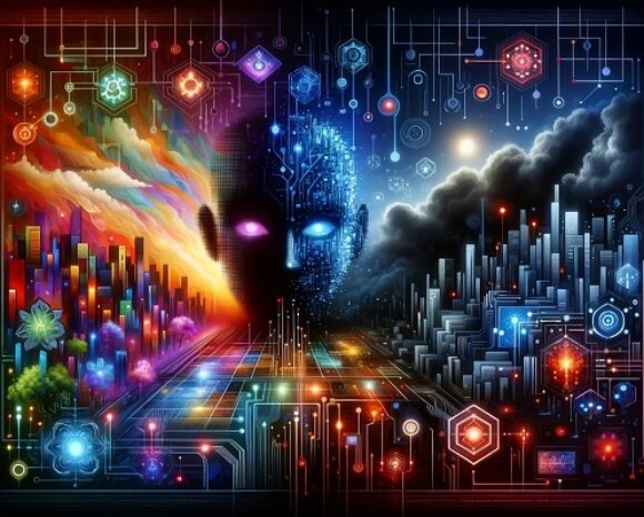 KI-Bild mit Prozessen