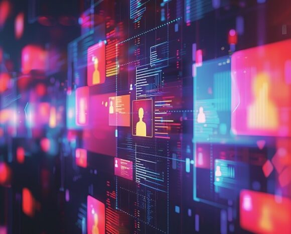 Digitale Darstellung einer Bedrohungssituation