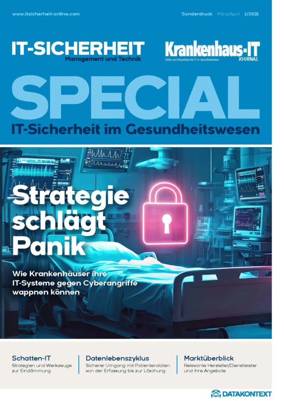 Cover IT-Sicherheit Special IT-Sicherheit im Gesundheitswesen