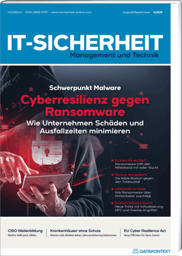 Cover IT-SICHERHEIT 4/2025