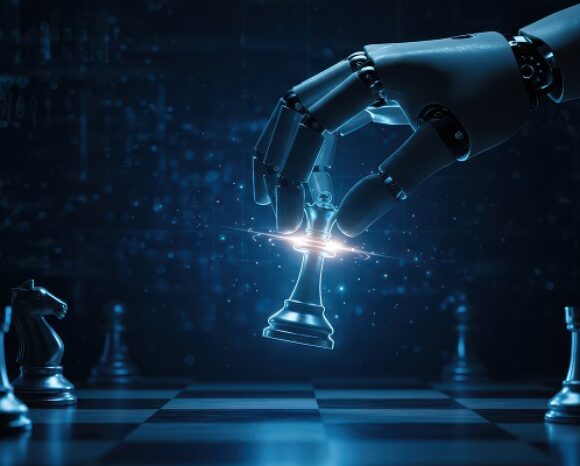 KI spielt Schach - Zug des Königs