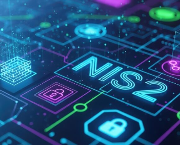 Digitales NIS2-Symbol