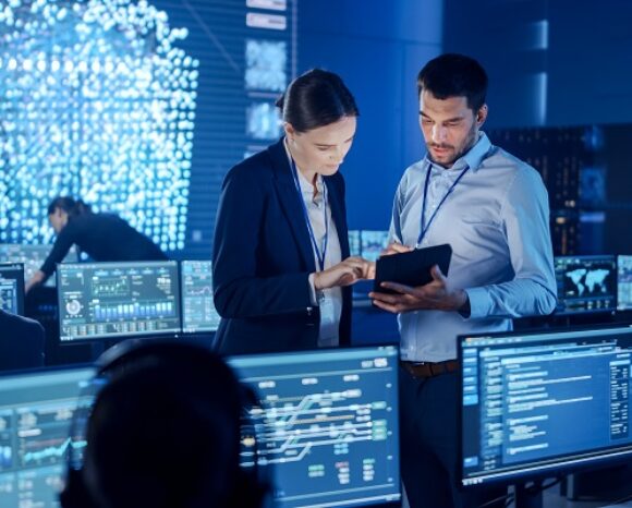 IT Manager im Gespräch