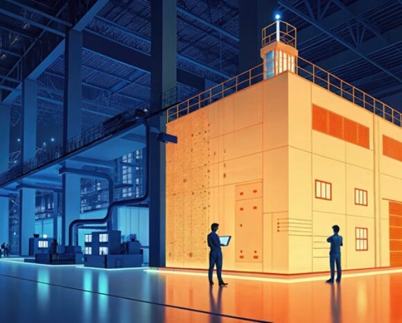 OT Security - Futuristische Darstellung