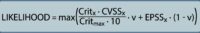 Abbildung 3: Berechnung des Likelihood-Scores mittels CVSS, EPSS und dem Kritikalitätsfaktor (Bild: if(is))