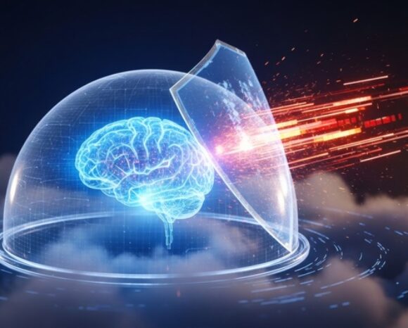 Digitales Gehirn wird durch Cyberabwehr geschützt