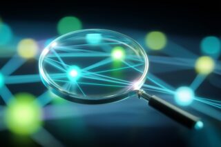 Lupe über Netzwerkverbindungen