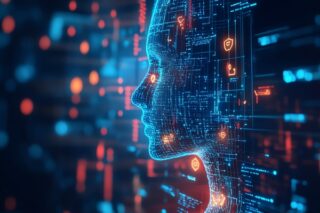 Virtuelle Darstellung eines KI-Agenten