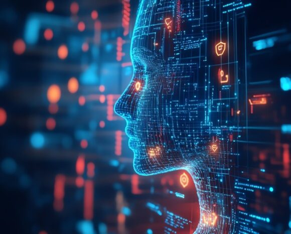 Virtuelle Darstellung eines KI-Agenten