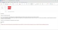 Hidden Text einer E-Mail