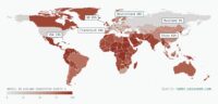 Abbildung 6: Anteil der im Ausland gehosteten IT-Assets je Land, niedriger bedeutet mehr Hosting im eigenen Land