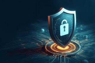 Cybersecurity-Symbol