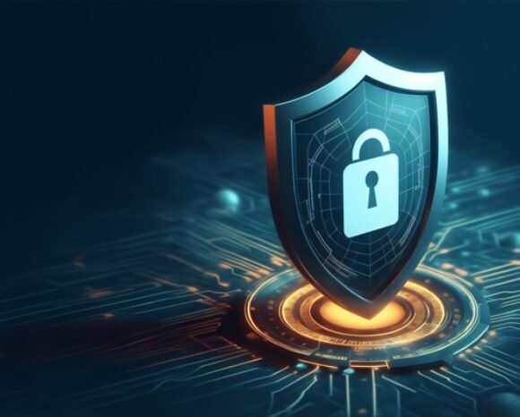 Cybersecurity-Symbol