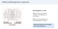 ISMS und BCM gehören zusammen