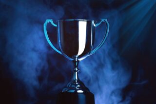 Silberne Trophäe