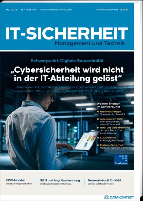 Cover IT-SICHERHEIT 5/2026 - Schwerpunkt Digitale Souveränität